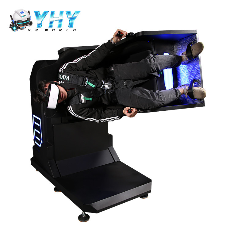 Amusement Park Virtual Shooting Game 360 Degree Interactive VR Gaming Chair Simulator