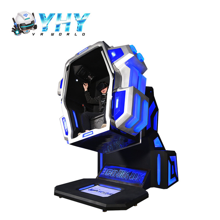 9D Virtual Arcade Machine 4.0KW VR 360 King Kong Simulator With Joystick