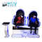 Acrylic 2 Seats 9D VR Egg Simulator Cinema With 200 Games