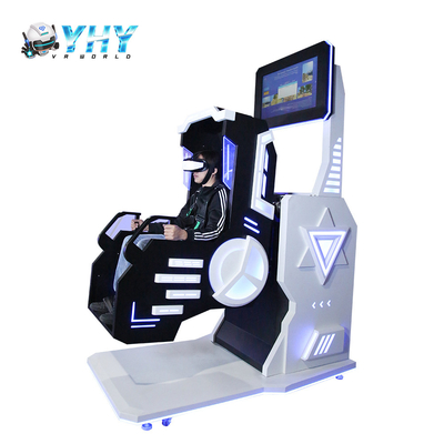 360 Free Rotation Virtual Reality Game Machine 2.5KW With Cool Lighting