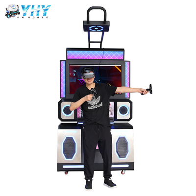 Touch Screen 9D VR Simulator Motion Dance Arcade Virtual Reality Machine