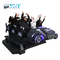 Indoor Entertainment 9 Seats 9D VR Simulator Cinema With Step Ladder