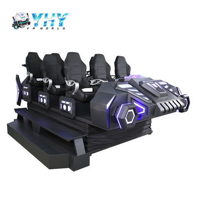 Theater 9 Seats 9D VR Simulator 360 Degree Movie Cinema Virtual Roller Coaster Simulator