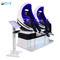 2.5KW Virtual Reality Simulator 2 Seats Egg Chair Roller Coaster Vr Shooting 9D Games