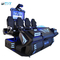 Black And Blue 9D VR Cinema 4 Seats Virtual Reality Egg Chair