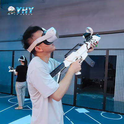 YHY New Launched 4 Players VR Shooting Simulator with 360 Free Roam and Multiplayer Games