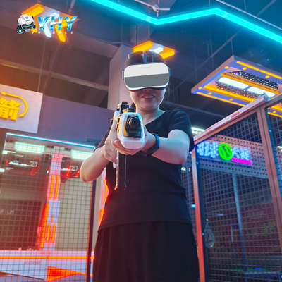 YHY New Launched 4 Players VR Shooting Simulator with 360 Free Roam and Multiplayer Games