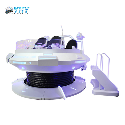 VR UFO 360 Degree Rotation 9D Simulator VR Cinema for 5 Players