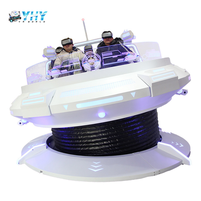 5 Seats VR UFO Simulator Virtual Reality Cinema 360 Roller Coaster Shooting Arcade