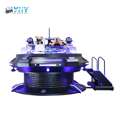 Black VR UFO with 200 Games 360 Degree Rotation Shooting Simulator