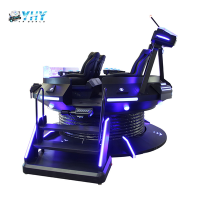 Black VR UFO with 200 Games 360 Degree Rotation Shooting Simulator