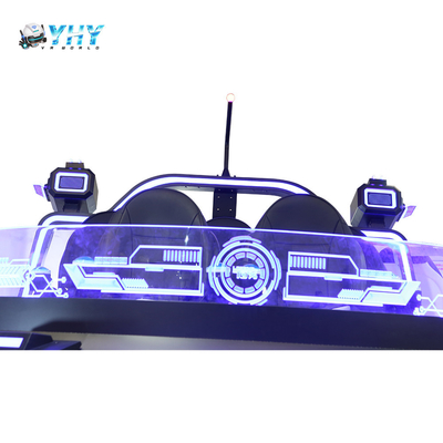 9D VR 360 UFO Game Machine Rotating Motion Chair Shooting Simulated Virtual Reality Attraction