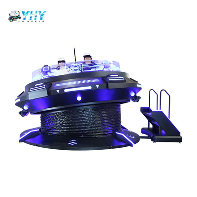 5 Seats VR UFO Virtual Reality Arcade Indoor Equipment Roller Coaster Simulator Amusement Park Ride