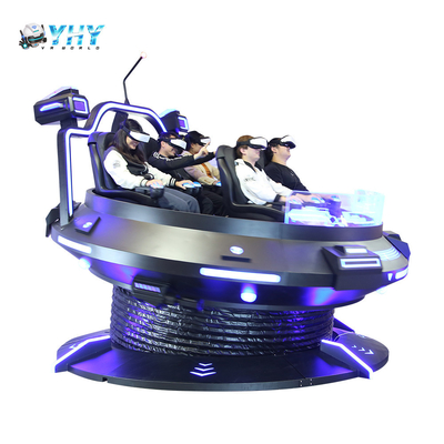5 Seats VR UFO Virtual Reality Arcade Indoor Equipment Roller Coaster Simulator Amusement Park Ride