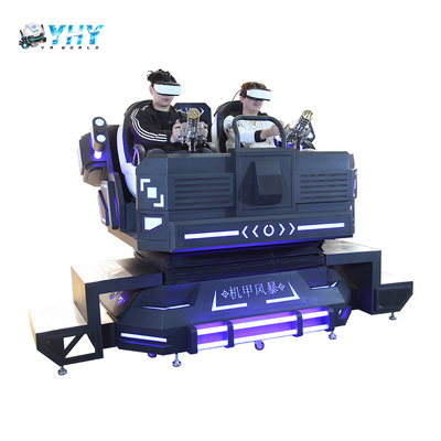 9d Virtual Reality Mech Warrior Vr Game Simulator Indoor Amusement Park Equipment for 2 Players 