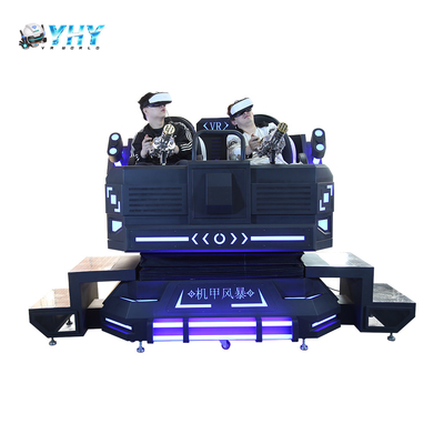 YHY 9D VR Simulator Virtual Reality Cinema Indoor Amusement Machine 2 Seats Mecha Warrior