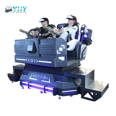 9d Virtual Reality Mech Warrior Vr Game Simulator Indoor Amusement Park Equipment for 2 Players 