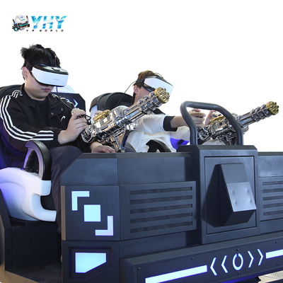 YHY VR Factory VR Shooting Machine Virtual Reality Arcade Equipment for 2 Person Popular 9D Mech Warrior Cinema on Shopping Mall