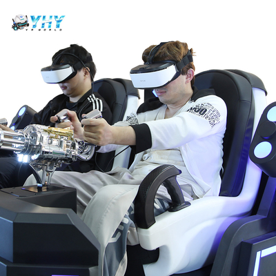 Virtual Reality Game Machine VR Shooting 9D Cinema Mecha Warrior 2 Seats Arcade Equipment for Fun Park