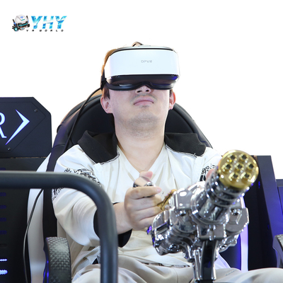 Virtual Reality Game Machine VR Shooting 9D Cinema Mecha Warrior 2 Seats Arcade Equipment for Fun Park
