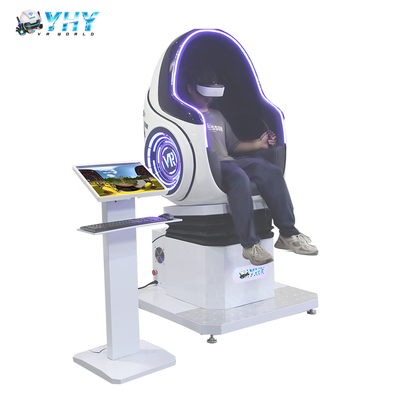 Guangzhou Manufacturer VR Cinema Double Seats Chair 3 DOF Dynamic Virtual Reality Egg Chair