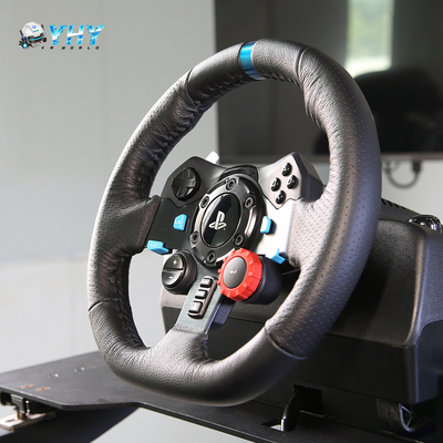 9D VR Indoor Amusement Park F1 3-Screen Racing Car Simulator