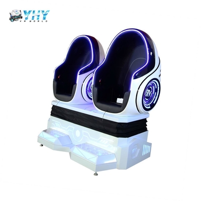 Guangzhou Manufacturer VR Cinema Double Seats Chair 3 DOF Dynamic Virtual Reality Egg Chair