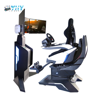 Realistic Racing Car Simulator 3 DOF Triple Screen Motion Simulation Chair