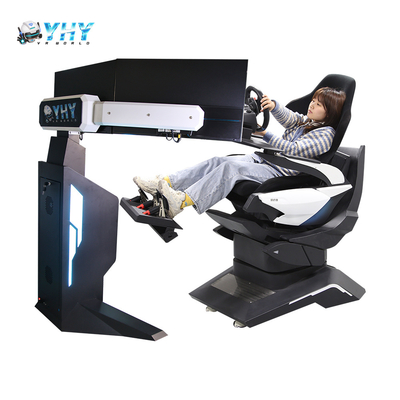 Rotating Dynamic Simulator 3 DOF 3 Screen Motion Car Racing Driving Game Machine