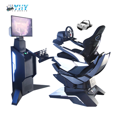9d VR Racing Virtual Reality 3DOF Arcade Three Screen Vr Racing Simulator