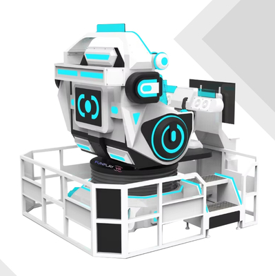 Guangzhou YHY VR Roller Coaster 2 Seats Mini UFO Rotation Simulator Indoor Amusement Park