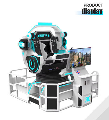 YHY VR UFO Machine Virtual Reality Roller Coaster Simulator 9D 2 5 Seats 360 UFO Machine Game Equipment Manufacturer