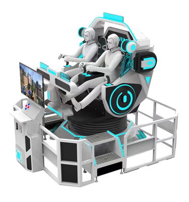 YHY MINI VR UFO 360 Degree Rotation Game Machine Double Seats Cinema with Rotating Function