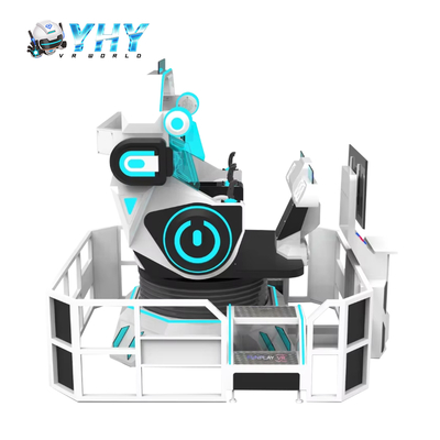 YHY VR UFO Machine Virtual Reality Roller Coaster Simulator 9D 2 5 Seats 360 UFO Machine Game Equipment Manufacturer
