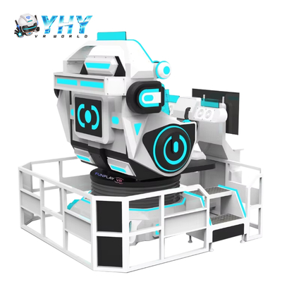 9D VR UFO 2 Seats Virtual Reality Roller Coaster Simulator with 360 Degree Rotation Indoor Playground Game Machine