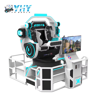 YHY MINI VR UFO 360 Degree Rotation Game Machine Double Seats Cinema with Rotating Function