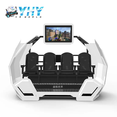 China Direct Factory 4 Seats VR Cinema Virtual Reality Shooting Simulator Charming Capsule 42 inch Display Gaming Machine