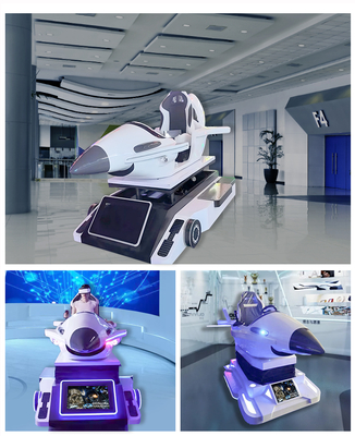 YHY VR Airplane Game Virtual Reality Flight Simulator Arcade Flying Gaming Single Seat Cockpit Machine in Amusement Park 