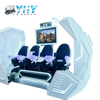 YHY VR Cinema 4 Seats 9D Virtual Reality Movie Machine One Stop Project Game Park Use 