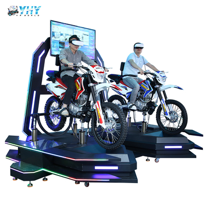 Double Seats 9d Vr Motorcycle Motion Machine For Vr Arena