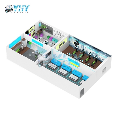 Interactive Virtual Reality 6 Seats 9D Vr Riding Motorcycle Machine For Kids And Adults