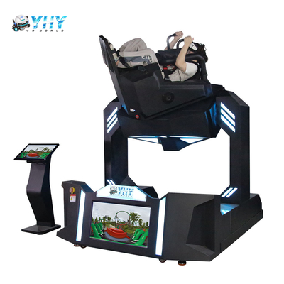 VR Simulator 9D Rotating Machine 720 Degree Virtual Reality Roller Coaster Game Machine with All-in-one Control Panel