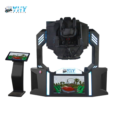 YHY VR 360 Simulator Virtual Reality 720 Degree Roller Coaster Single Seat 9d Cinema Simulate Machine in Arcade Center 