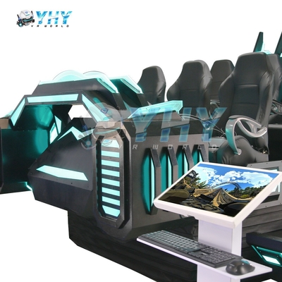 9D Vr Cinema Dynamic Chair Virtual Reality Theater Movie Playing for 6 Seats in Shopping Mall 