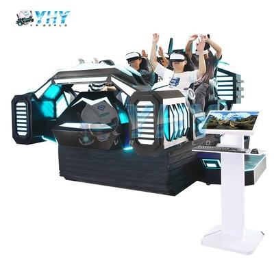 9D Vr Cinema Dynamic Chair Virtual Reality Theater Movie Playing for 6 Seats in Shopping Mall 