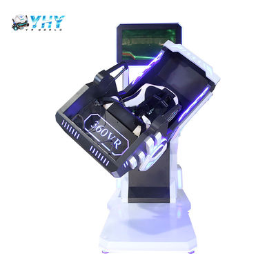 360 Degree Rotating VR Flight Simulator 9D Roller Coaster Single Player Chair Machine Playground Fun 