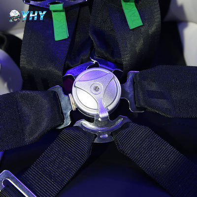 VR 360 Degree Rotating Equipment 1 Seat Simulation All-In-One Virtual Reality Flight Roller Coaster in Shopping Mall