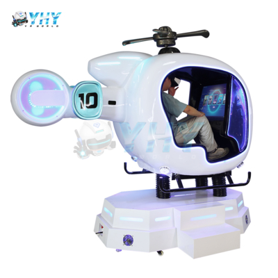 Shopping Mall New Design Thrill Shooting Games 9D VR 360 Flight Equipment Helicopter Simulator for Kids