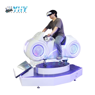 White Motor Bike Simulator Arcade Game Machine 9D Vr Motorcycle