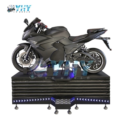9D VR Motorcycle Virtual Reality Immersive Racing Experience for Entertainment Centers